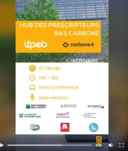  [Webinaire du Hub Bas Carbone] : Maîtriser l'équation coût carbone de la rénovation – Phase 2 - 2024.02.27.HUB DES PRESCRITEURS VIDEO